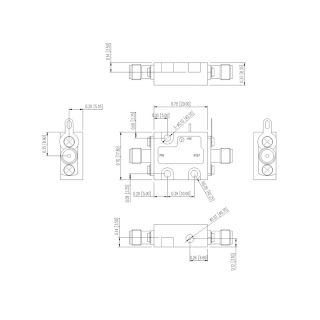 HS-Gain32dB P1dB13dBm NF0.5dB Low Noise Amplifier With SMAF (0.8-1.6G)_web1